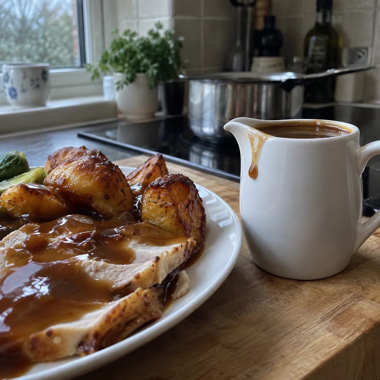 Make-ahead gravy