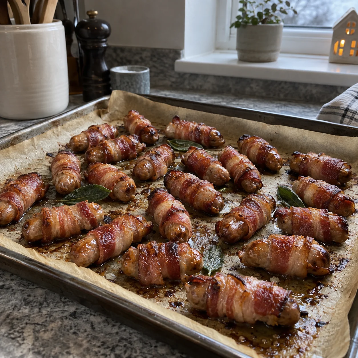 Pigs in blankets
